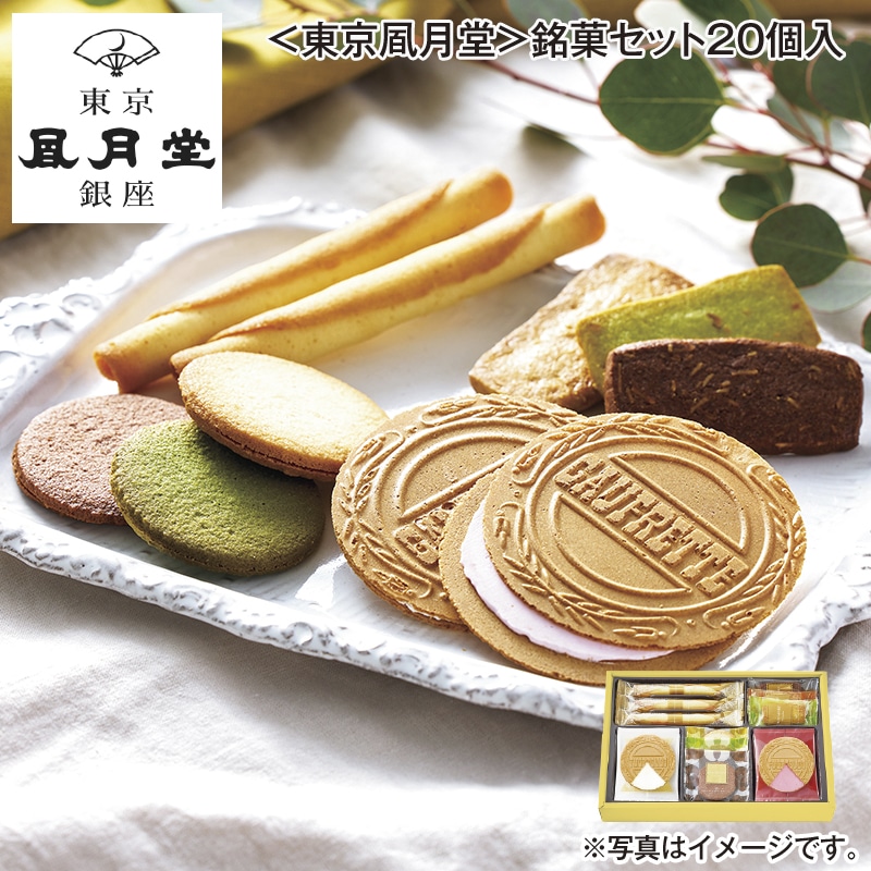 ＜東京風月堂＞銘菓セット２０個入 送料込み