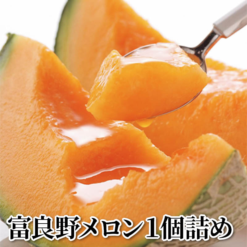 富良野メロン１個詰め 送料込み