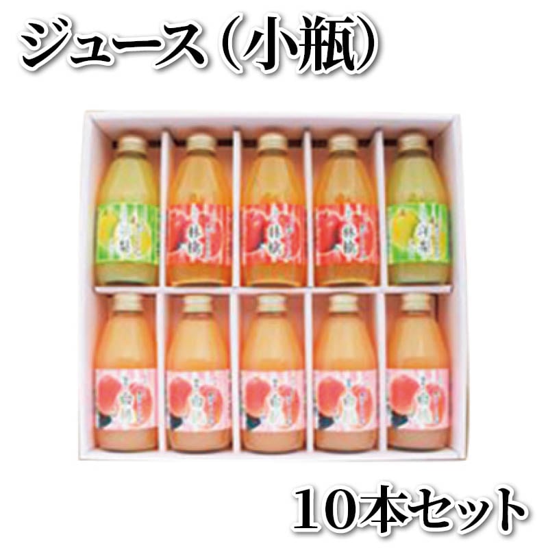 ジュース（小瓶）１０本セット 送料込み