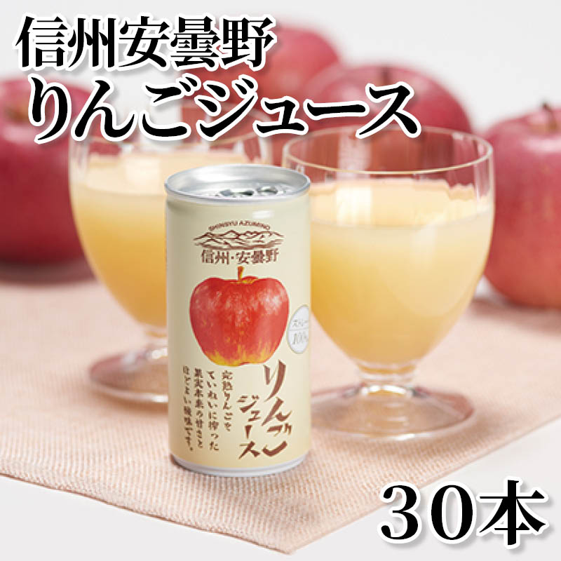信州安曇野りんごジュース　３０本 送料込み