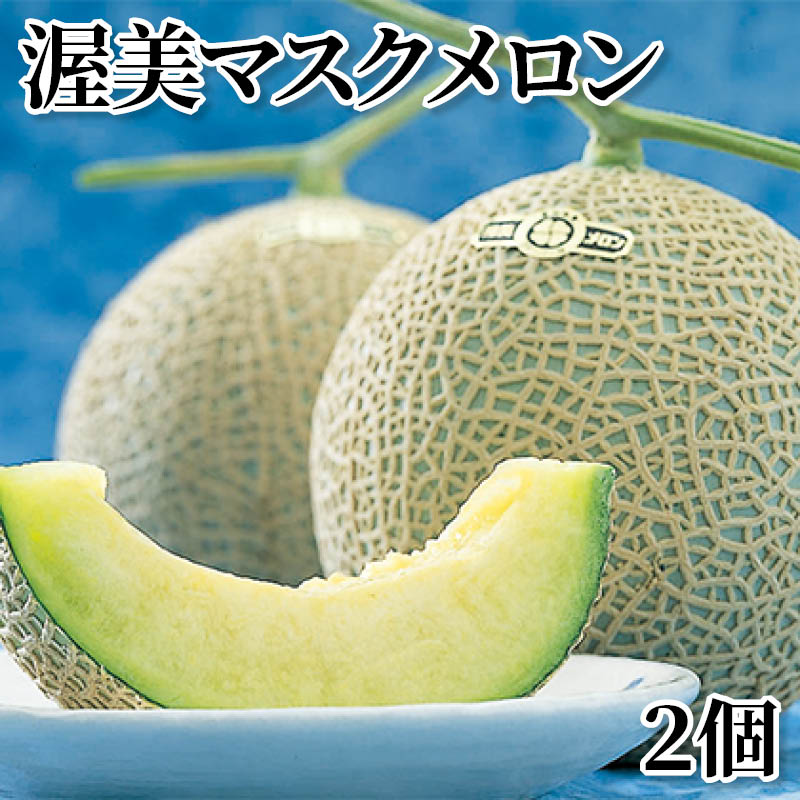 渥美マスクメロン　２個 送料込み