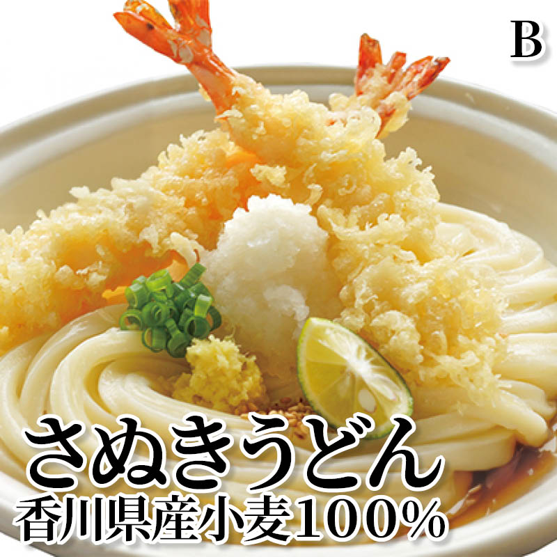 さぬきうどん香川県産小麦１００％　Ｂ 送料込み