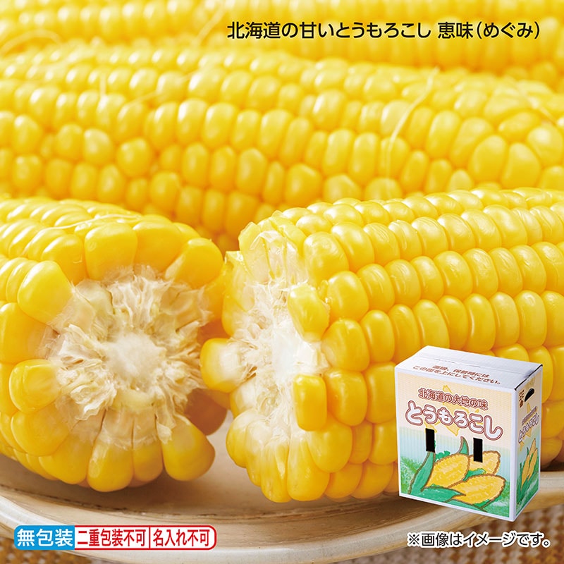 お中元 北海道の甘いとうもろこし　恵味（めぐみ） 御中元 夏ギフト ギフト 贈答 プレゼント 送料込み