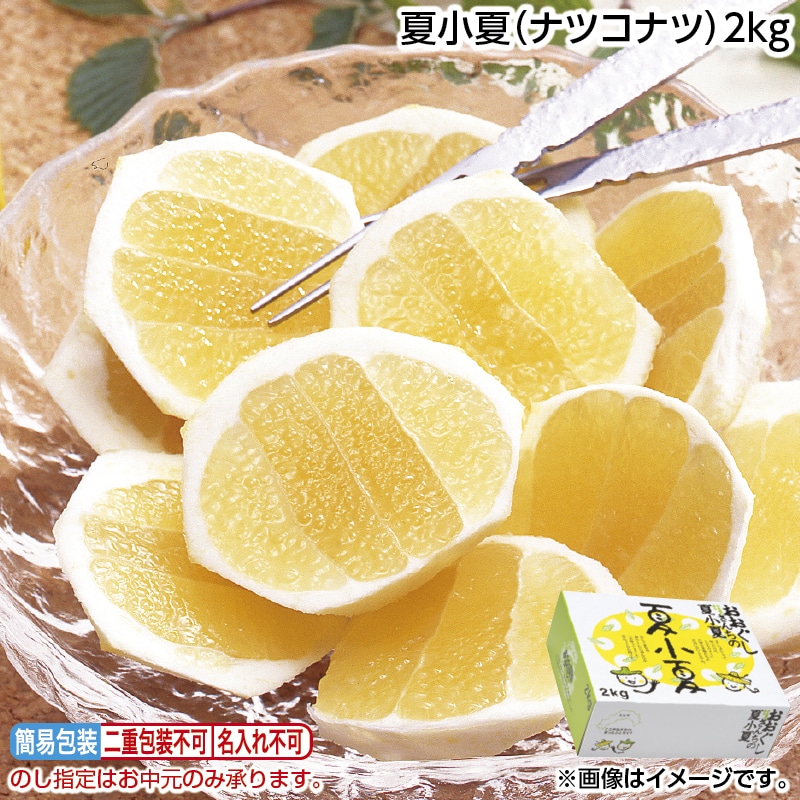 お中元 夏小夏（ナツコナツ）２ｋｇ 御中元 夏ギフト ギフト 贈答 送料込み