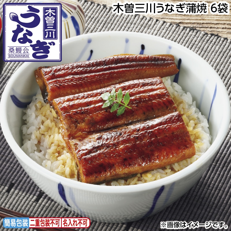 お中元 木曽三川うなぎ蒲焼　６袋 御中元 夏ギフト ギフト 贈答 送料込み