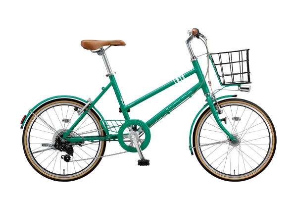 ミニベロ(小径車) シティサイクル・ママチャリ BRIDGESTONE(ブリヂストン) カゴ付きMARKROSA M7 E.Xコバルトグリーン 20インチ 2023年モデル MR07T3 E.Xコバルトグリーン(2023モデル) 20インチ