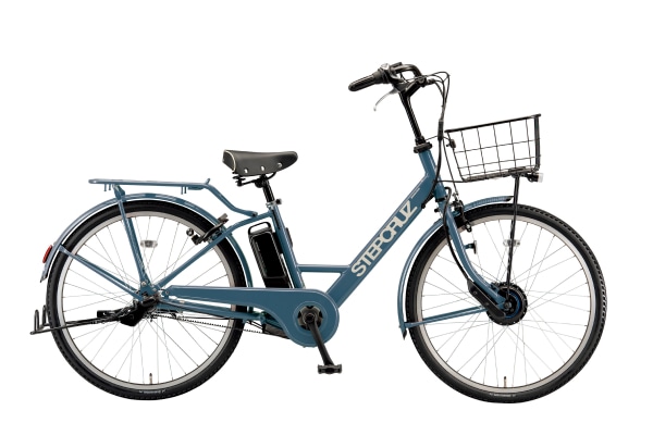 電動アシスト自転車 シティサイクル・ママチャリ BRIDGESTONE(ブリヂストン) STEPCRUZ ステップクルーズe E.Xネイビーグレー 26インチ 2025年モデル ST6B45 E.Xネイビーグレー(2025モデル) 26インチ