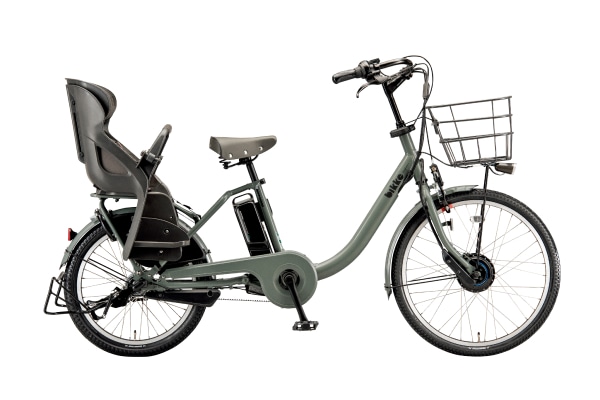 子供乗せ自転車 電動アシスト自転車 BRIDGESTONE(ブリヂストン) bikke MOB dd （ビッケモブdd） M.Xソフトカーキ(2024モデル) 20インチ 2024年モデル BM0B44