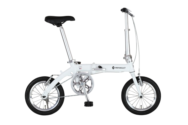 折りたたみ自転車 RENAULT(ルノー) RENAULT LIGHT8 ホワイト 14インチ 11263