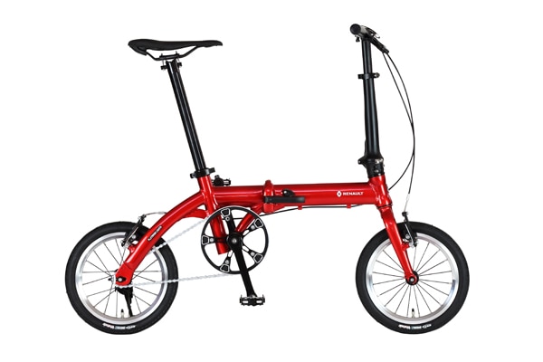 折りたたみ自転車 RENAULT PLATINUM LIGHT6 Red 14インチ