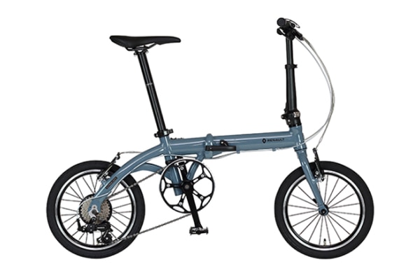 折りたたみ自転車 RENAULT PLATINUM LIGHT8 Smoke Blue 16インチ