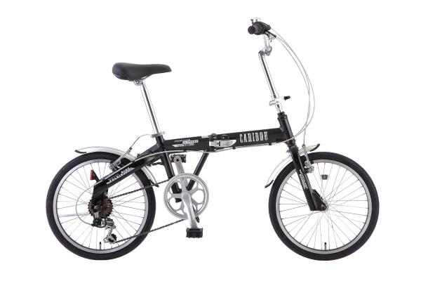 折りたたみ自転車 SAKAMOTO TECHNO(サカモトテクノ) カリブーライト 6S ブラック 20インチ 20-6ALFN-CLFF