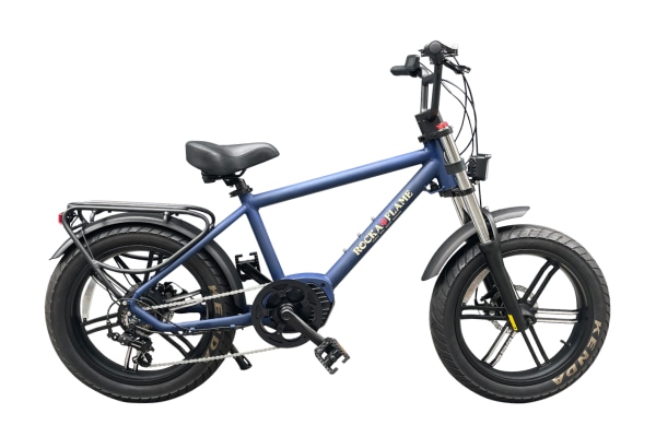 電動アシスト自転車 スポーツ車 ROCKA FLAME(ロカフレーム) HAYATE マットネイビー 20インチ 2024年モデル 2403FRR03TB