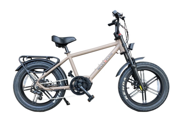 電動アシスト自転車 スポーツ車 ROCKA FLAME(ロカフレーム) HAYATE マットサンドベージュ 20インチ 2024年モデル 2403FRR03TB