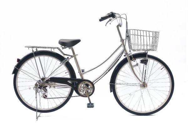 シティサイクル・ママチャリ cyma(サイマ) cyma urban シルバー 26インチ AM-054