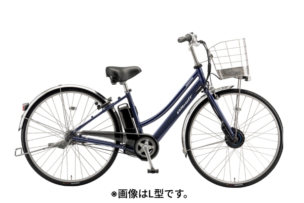 電動アシスト自転車 シティサイクル・ママチャリ BRIDGESTONE(ブリヂストン) アルベルトe S型 M.XジュエルDブルー 27インチ 2025年モデル A7SB45