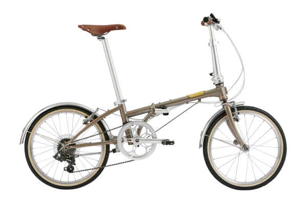 折りたたみ自転車 スポーツ車 DAHON(ダホン) Boardwalk D7(ボードウォーク D7) アンティークブラス 20インチ 24BDWKABR00