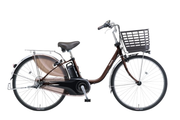 電動アシスト自転車 シティサイクル・ママチャリ Panasonic(パナソニック) ビビ・DX アースブラウン 26インチ 2025年モデル BE-FD633T3