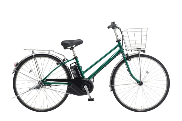 電動アシスト自転車 シティサイクル・ママチャリ Panasonic(パナソニック) ティモ・DX マウンテングリーン 27インチ 2025年モデル BE-FTD753G