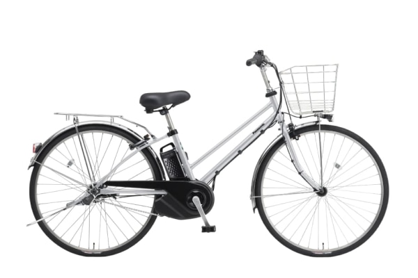 電動アシスト自転車 シティサイクル・ママチャリ Panasonic(パナソニック) ティモ・DX シャイニーシルバー 27インチ 2025年モデル BE-FTD753S