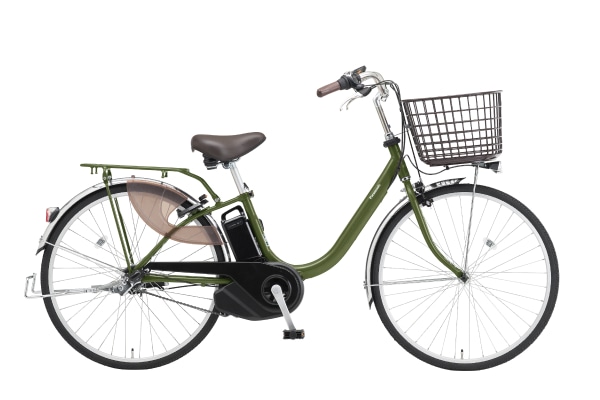電動アシスト自転車 シティサイクル・ママチャリ Panasonic(パナソニック) ビビ・L アイビーグリーン 24インチ 2025年モデル BE-FL434G2