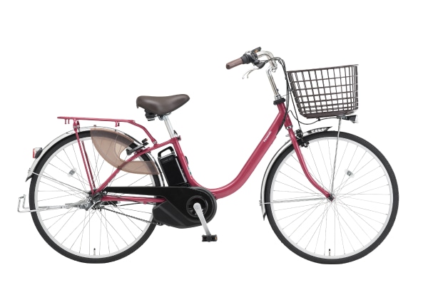 電動アシスト自転車 シティサイクル・ママチャリ Panasonic(パナソニック) ビビ・L ルージュローズ 24インチ 2025年モデル BE-FL434R2