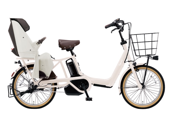子供乗せ自転車 電動アシスト自転車 Panasonic(パナソニック) ギュット・アニーズ・DX・押し歩き ホワイトグレー 20インチ BE-FAW031F