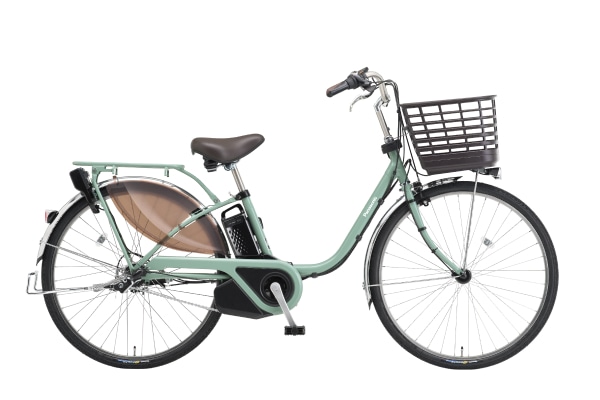 電動アシスト自転車 シティサイクル・ママチャリ Panasonic(パナソニック) ビビ・EX ダスティミント 26インチ 2025年モデル BE-FE633G2