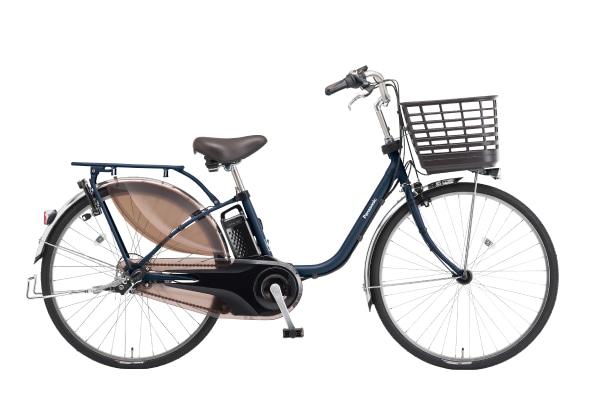 電動アシスト自転車 シティサイクル・ママチャリ Panasonic(パナソニック) ビビ・MX マットネイビー 24インチ 2025年モデル BE-FM433V3