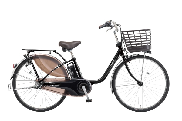 電動アシスト自転車 シティサイクル・ママチャリ Panasonic(パナソニック) ビビ・MX オニキスブラック 26インチ 2025年モデル BE-FM633B