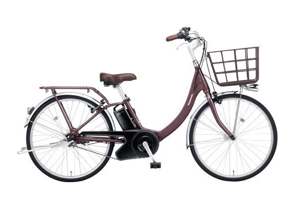 電動アシスト自転車 シティサイクル・ママチャリ Panasonic(パナソニック) ビビ・SL パールココアブラウン 24インチ 2024年モデル BE-FSL433T
