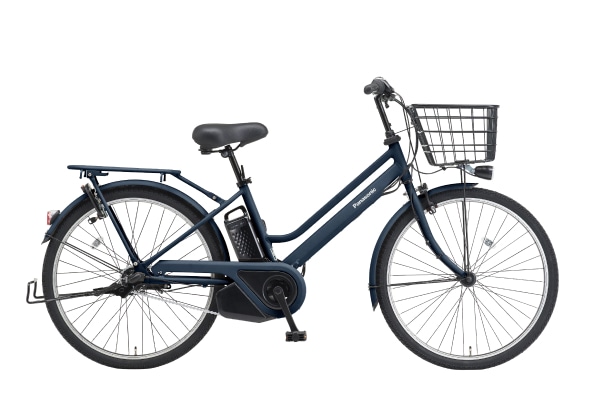 電動アシスト自転車 シティサイクル・ママチャリ Panasonic(パナソニック) ティモ・S マットネイビー 26インチ 2025年モデル BE-FTS633V