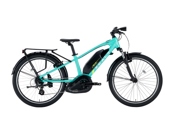 シティサイクル・ママチャリ 電動アシスト自転車 Panasonic(パナソニック) XEALT SJF ジェイドパールグリーン 24インチ BE-RSJF1S