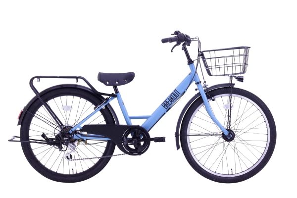 こども用自転車 サカイサイクル ブレイクアウト・ジュニア フラットブルーグレー 24インチ 24インチ BRO246HDA