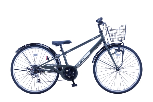 こども用自転車 サカイサイクル シックスクロス フラットカーキ 20インチ 20インチ CRS206