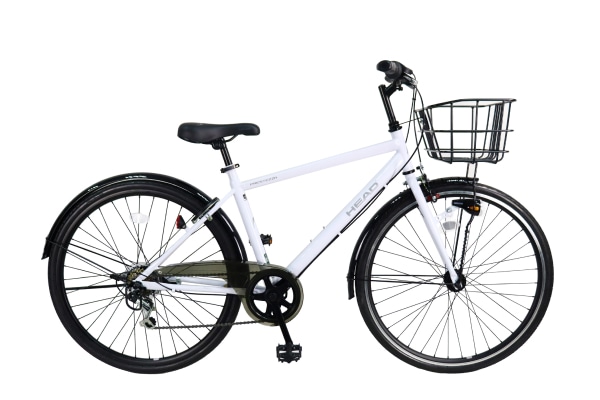 スポーツ車 シティサイクル・ママチャリ 武田産業 CHACLE プレステッツァ クリアホワイト 27インチ 2023年モデル CRW-CCHE276PRHDR-BAA