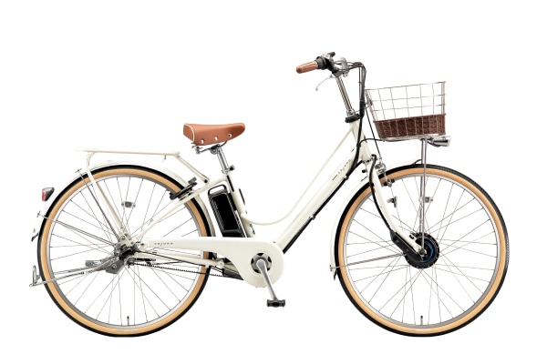 電動アシスト自転車 シティサイクル・ママチャリ BRIDGESTONE(ブリヂストン) カジュナe  E.Xクリームアイボリー 26インチ 2025年モデル CE6B45