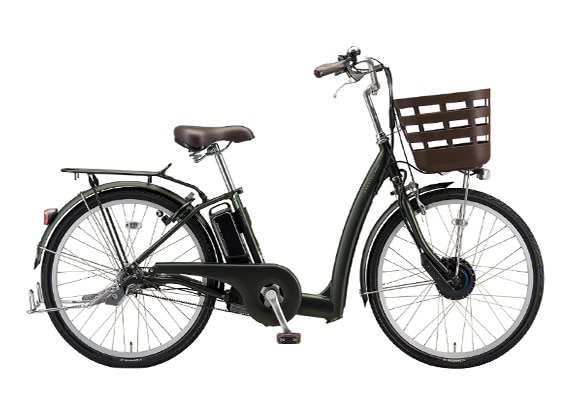 電動アシスト自転車 シティサイクル・ママチャリ BRIDGESTONE(ブリヂストン) ラクット T.Xジェードオリーブ 20インチ 2025年モデル RK0B45