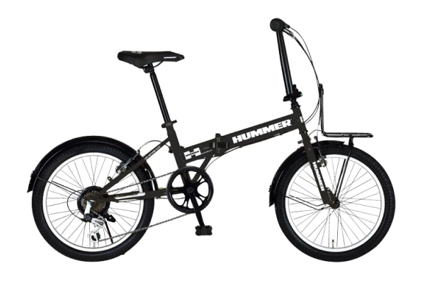 折りたたみ自転車 HUMMER(ハマー) HUMMER FDB206 TANK-G Matte Black 20インチ