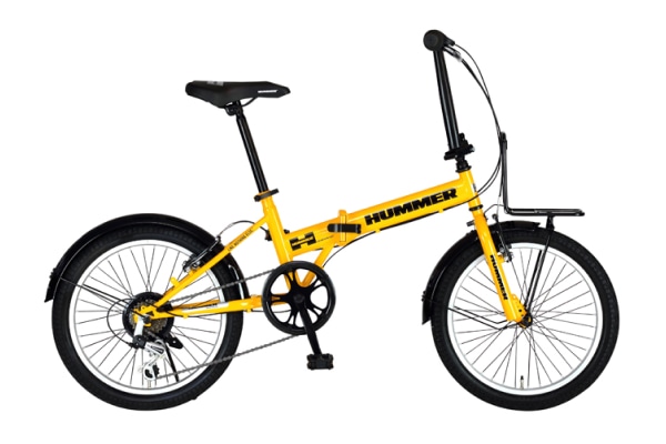 折りたたみ自転車 HUMMER(ハマー) HUMMER FDB206 TANK-G Yellow 20インチ