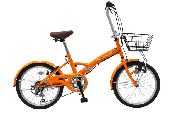 折りたたみ自転車 cyma compact オレンジ 20インチ