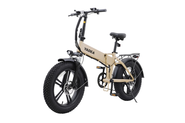 折りたたみ自転車 電動アシスト自転車 YADEA(ヤディア) HNT-01 BEIGE 20インチ HNT-01