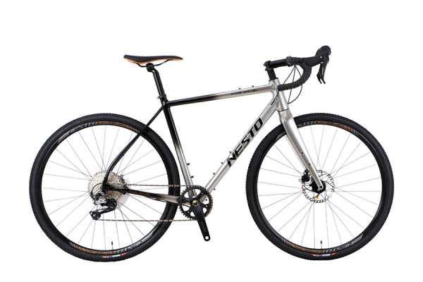 スポーツ車 NESTO PREMIUM(ネストプレミアム) KING GAVEL PT.SIL/BLK 700C 2023年モデル 35979