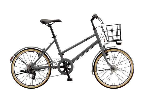 ミニベロ（小径車） シティサイクル・ママチャリ BRIDGESTONE(ブリヂストン) カゴ付きMARKROSA M7 T.Xダークアッシュ 20インチ 2023年モデル MR07T3