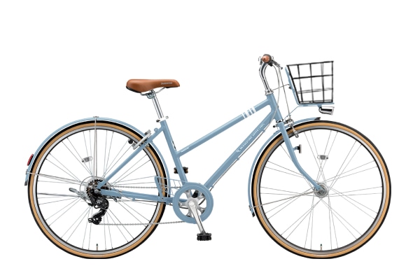 スポーツ車 シティサイクル・ママチャリ BRIDGESTONE(ブリヂストン) カゴ付きMARKROSA 7S T.Xマットブルーグレイ 26インチ 2023年モデル MR67T3-BK