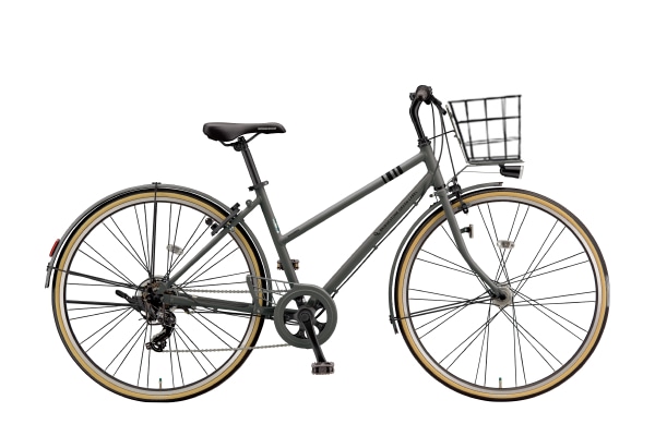 スポーツ車 シティサイクル・ママチャリ BRIDGESTONE(ブリヂストン) カゴ付きMARKROSA 7S T.Xダークアッシュ 27インチ 2023年モデル MR77T3-BK