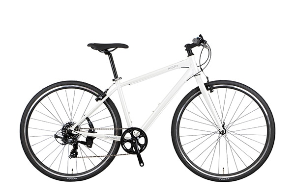 スポーツ車 NESTO(ネスト) VACANZE 2 ホワイト 700C 2024年モデル NE-24-004