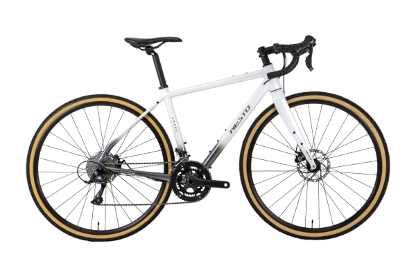 スポーツ車 NESTO PREMIUM(ネストプレミアム) GAVEL ホワイト/シルバーグラデーション 700C NE-22-001