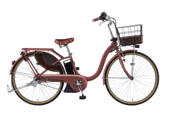 電動アシスト自転車 シティサイクル・ママチャリ YAMAHA(ヤマハ) PAS With DX ブリックレッド 26インチ 2025年モデル PA26HGWD5J