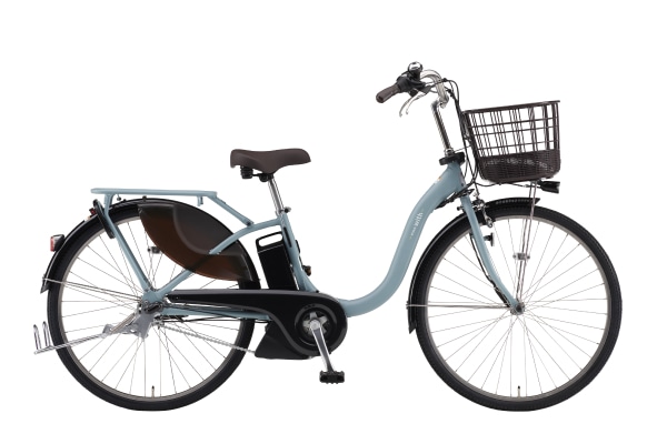 電動アシスト自転車 シティサイクル・ママチャリ YAMAHA(ヤマハ) PAS With  マットスモーキーブルー 26インチ 2025年モデル PA26HGWL5J